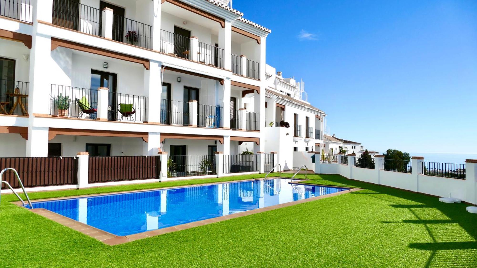 Casita Frigiliana - Stunning New Apartment With Views With Private Parking Space מראה חיצוני תמונה